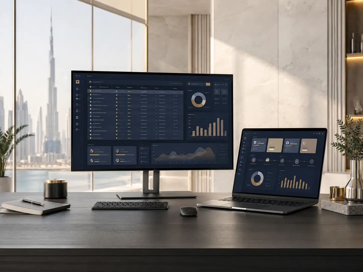UAE accounting software dashboard for business reporting and invoice management
